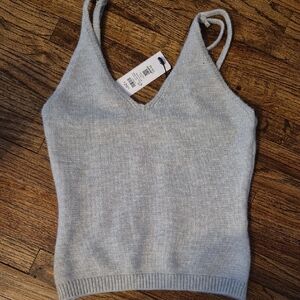 Garage Light Gray Knit Camisole
